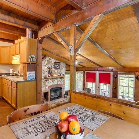 Mountaintop Ellijay Cabin With Private Hot Tub Zewnętrze zdjęcie