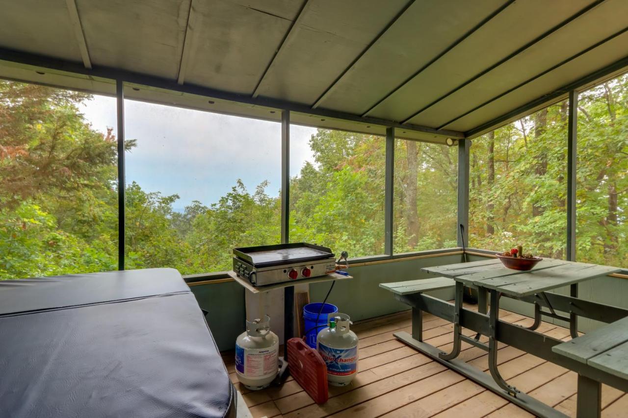 Mountaintop Ellijay Cabin With Private Hot Tub Zewnętrze zdjęcie
